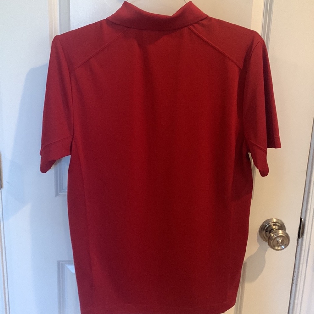 Mickey Mouse Golf Nike Dri-Fit Red Men’s Small Polo Shirt Disney Parks - Picture 6 of 6